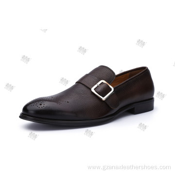 ANAX Man Leather Casual Shoes Loafer